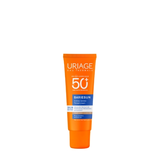 Crème Teintée Bariesun Spf 50+ Teinte Dorée pour Peaux Sensibles URIAGE