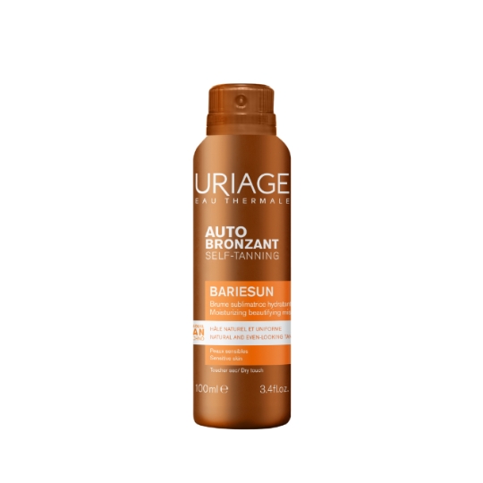 Brume Autobronzante Sublimatrice Hydratante Hâle Naturel et Uniforme pour Peaux Sensibles URIAGE