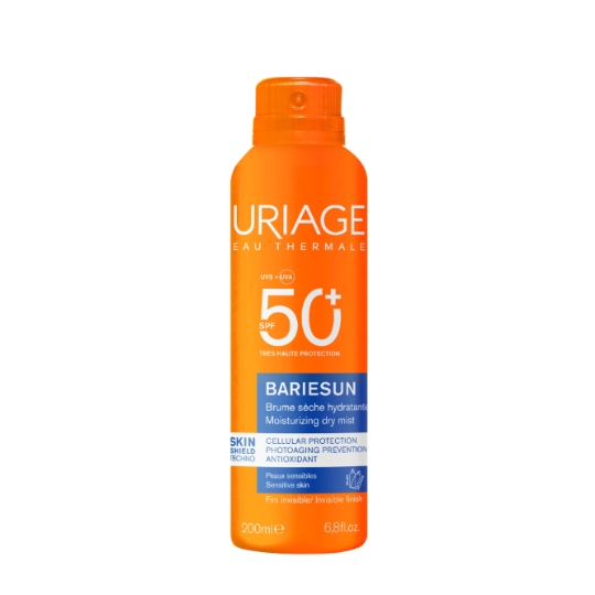Protection Solaire Brume Sèche Hydratante SPF50+ Peaux Sensibles URIAGE