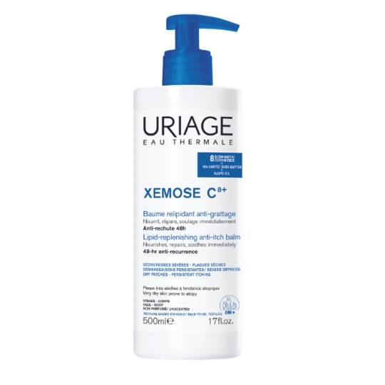 Baume Corps Anti-démangeaisons Oléo-apaisant Nourrissant Protecteur Xemose URIAGE