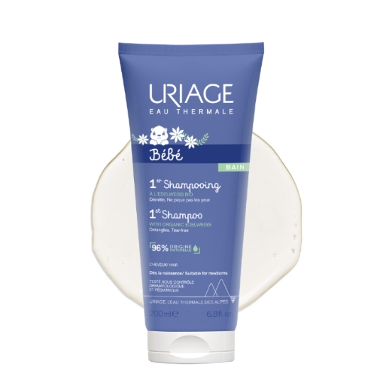 Shampoing bébé à l'Edelweiss Bio URIAGE