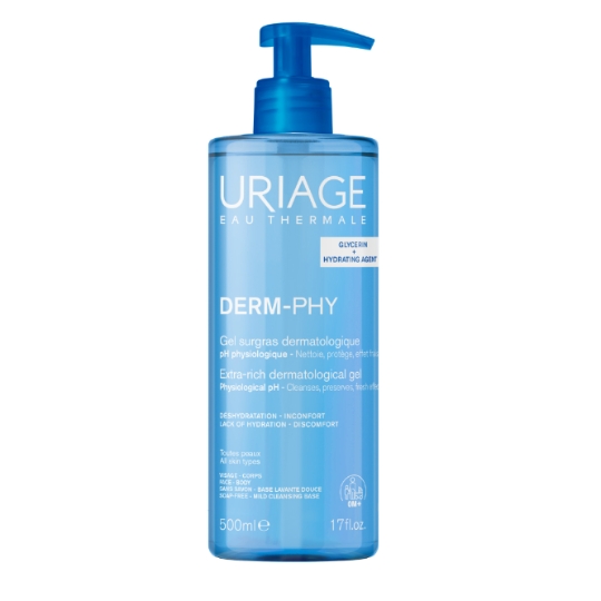 Gel Surgras Dermatologique Déshydratation - Inconfort pour Visage et Corps pour Toutes Peaux URIAGE