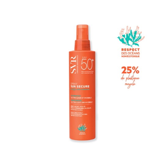 Brume solaire Adulte et Enfant Peau Sensible Haute Protection Spf 50 Toucher Sec Fini Invisible LABORATOIRE SVR