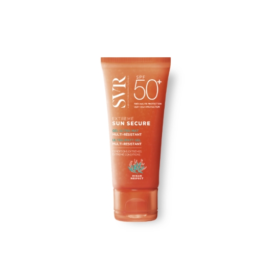 Crème solaire Gel Ultra Mat Visage Zones Exposées Peaux Sensibles Très Haute Protection Spf 50+ LABORATOIRE SVR