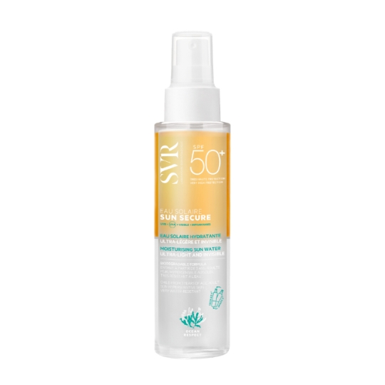 Eau solaire Enfant et Adulte Très Haute Protection Spf 50+ Résistante Transpiration Sable et Frottements LABORATOIRE SVR