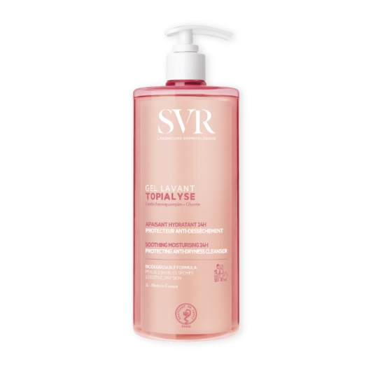 Gel douche Peaux Sèches et Sensibles Anti-dessèchement Topialyse LABORATOIRE SVR