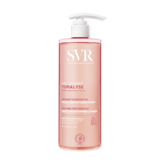 Gel douche Corps Anti-dessèchement Peaux Sensibles et Sèches Topialyse LABORATOIRE SVR