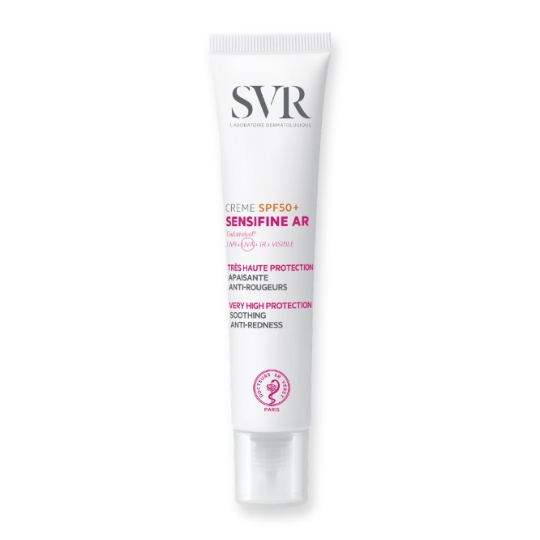 Crème Solaire Visage Peau Sensible Anti-rougeurs Spf50+ Sensifine AR LABORATOIRE SVR