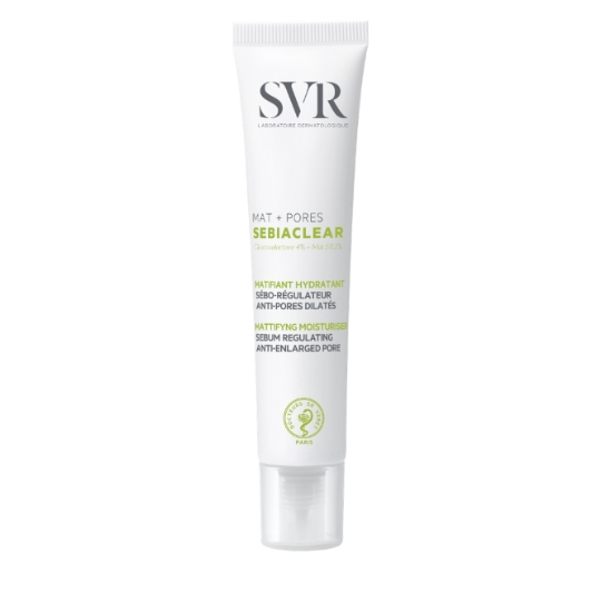 Soin Visage Matifiant Hydratant Sébo-Régulateurs Anti-Pores Dilatés Mat + Pores Sebiaclear LABORATOIRE SVR