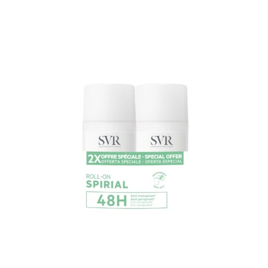 Déodorant Roll-on Femme Anti-Transpirant 48h Peaux Sensibles Spirial LABORATOIRE SVR