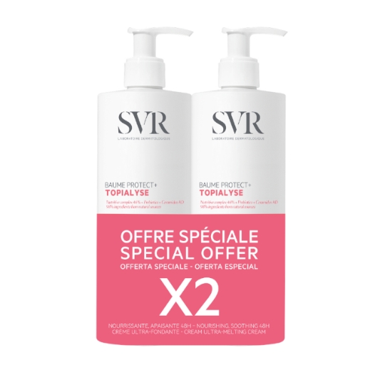 Baume Corps Peau Très Sèche Atopique Anti-grattage Topialyse Protect+ LABORATOIRE SVR
