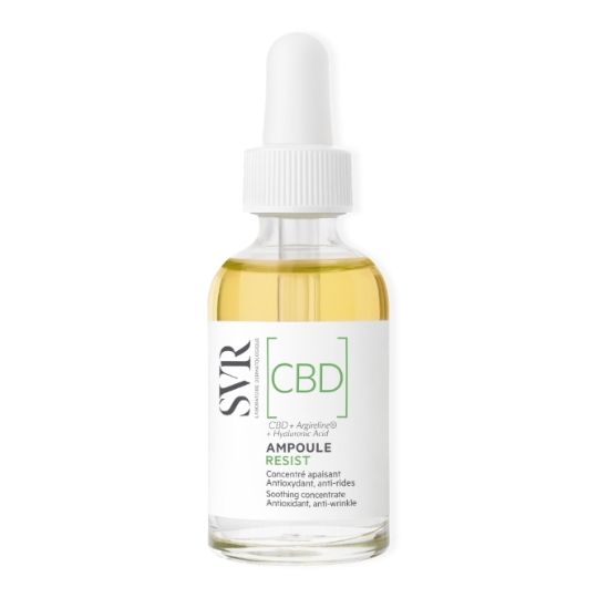 Sérum Visage Apaisant Anti-oxydant Anti-rides Ampoule CBD LABORATOIRE SVR