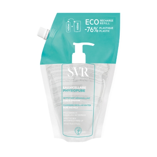 Eau micellaire Visage Peau Sensible Nettoyante Démaquillante Physiopure LABORATOIRE SVR