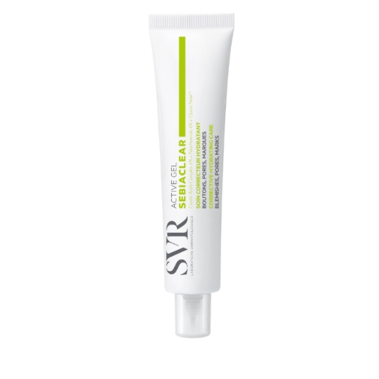 Soin Correcteur Hydratant Active Gel Sebiaclear Boutons, Pores, Marques LABORATOIRE SVR