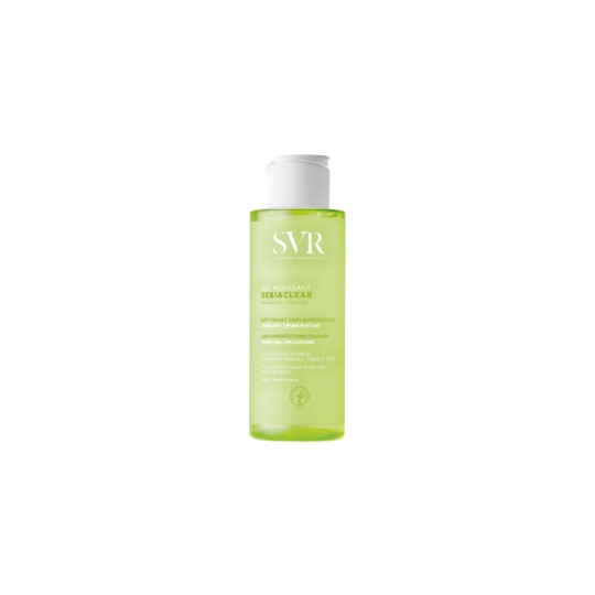 Gel Moussant Sebiaclear nnettoyant Anti-Imperfections pour Peaux Grasses, Sensibles à Tendances Acnéique LABORATOIRE SVR