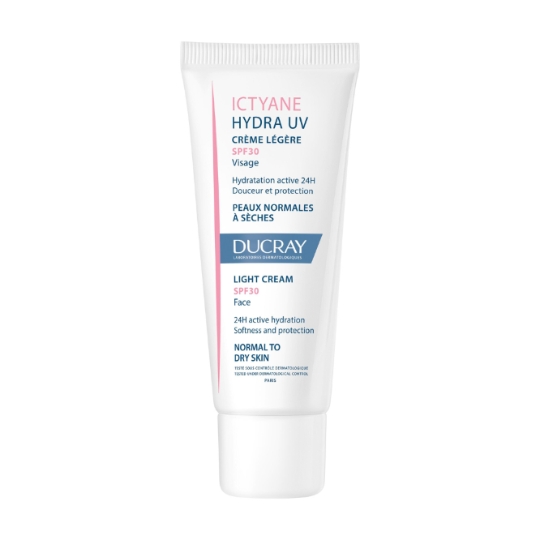 Crème Visage Peau Normale à Sèche Spf 30 Hydratation 24h DUCRAY