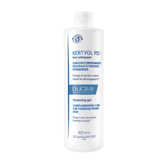 Gel Corps Peaux à Tendance Psoriasique Nettoyant Apaisant Kertyol PSO DUCRAY