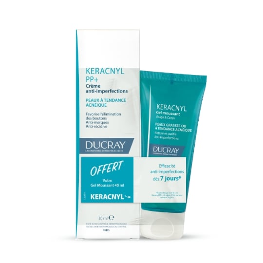 Crème Visage Anti-Imperfections Gel Moussant Keracnyl PP+ DUCRAY