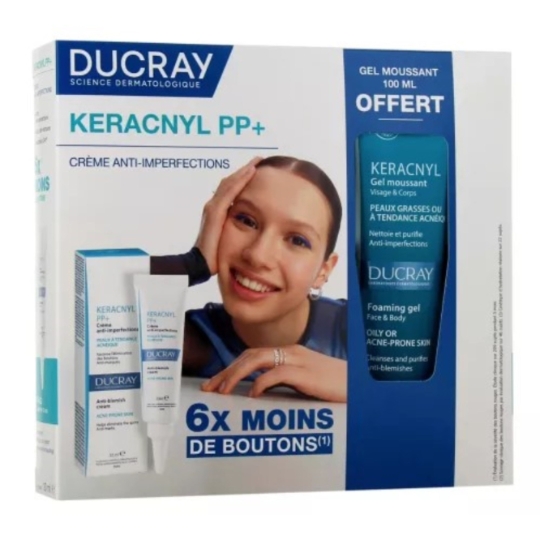 Coffret Crème Anti-Imperfections + Gel Moussant Visage et Corps DUCRAY