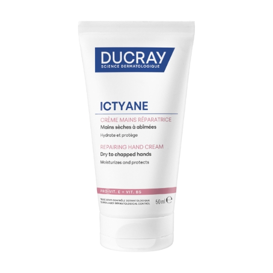 Crème Mains Sèches et Abîmées Hydrate et Protège Ictyane DUCRAY