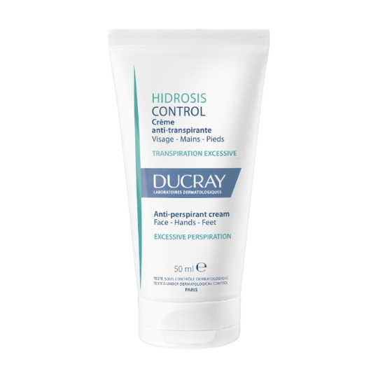Crème Visage Mains et Pieds Anti-transpiration Excessive Hidrosis Control DUCRAY
