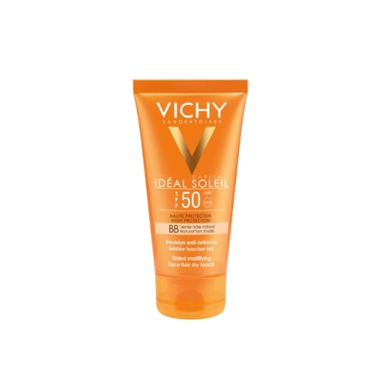 Crème solaire Teintée Hâle Naturel Visage Spf 50+ Emulsion Toucher Sec VICHY LABORATOIRES