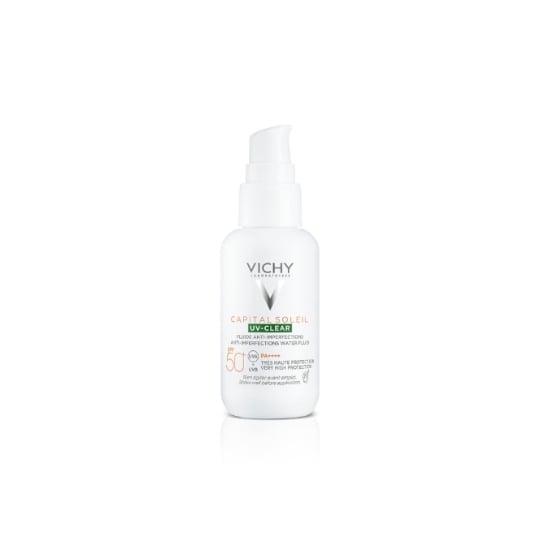 Crème solaire Fluide Anti-Imperfections Spf 50+ Uv-Clear Capital Soleil VICHY LABORATOIRES