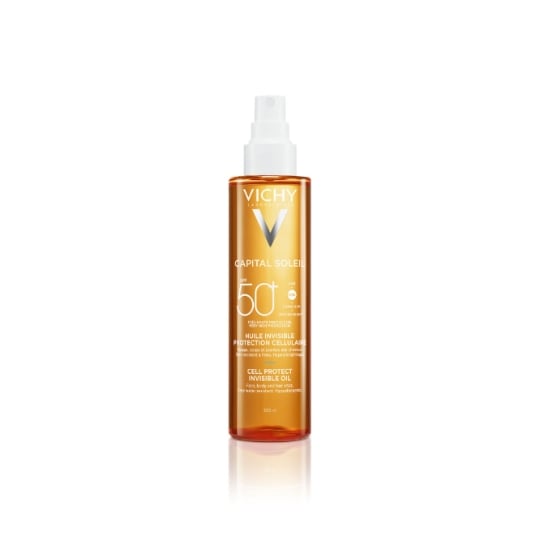 Huile solaire Visage Corps Haute Protection Spf 50+ Invisible VICHY LABORATOIRES