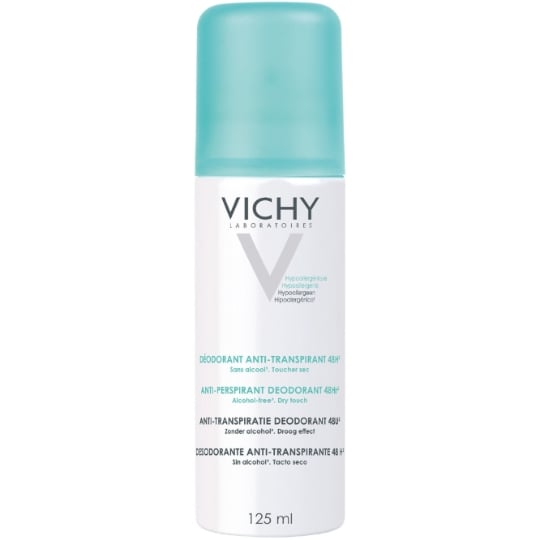 Déodorant Spray Homme Anti-transpirant Efficacité 48h Anti-traces Blanches VICHY LABORATOIRES