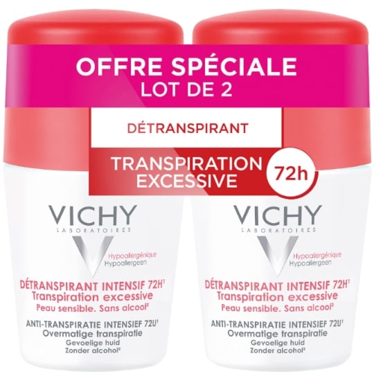 Déodorant Bille Détranspirant Transpiration Excessive VICHY LABORATOIRES