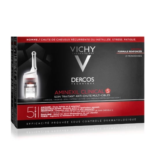 Soin cheveux Homme Anti-chute Aminexil Clinical 5 VICHY LABORATOIRES