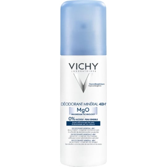 Déodorant Aérosol Minéral Sans Sels D'aluminium Efficacité 48h VICHY LABORATOIRES