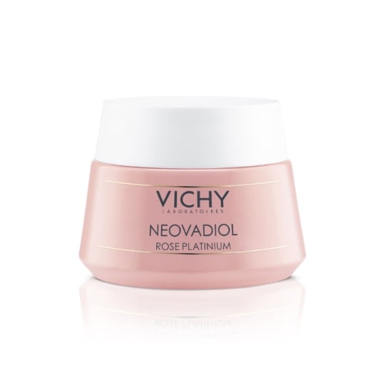 Crème de Jour Rose Platinium Visage Femme Peau Mature 65+ Calcium et Cire d'Abeille VICHY LABORATOIRES