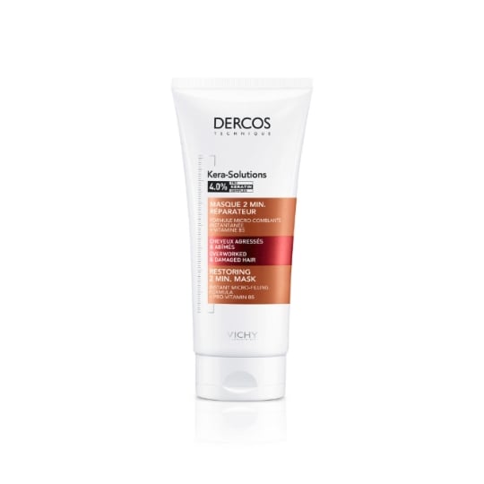 Masque Réparateur Cheveux Abîmés Complexe Pro-Kératine Kera-Solutions VICHY LABORATOIRES