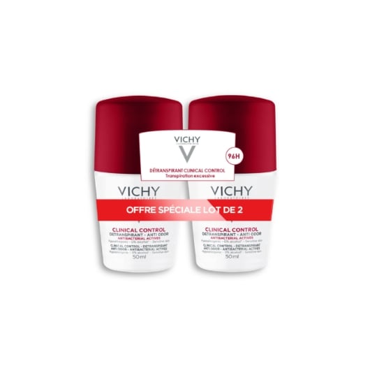 Déodorant Roll-on Femme Anti-Transpirant Efficacité 96h Clinical Control VICHY LABORATOIRES