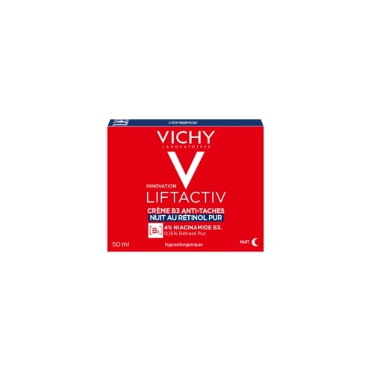 Crème de Nuit Anti-tâches Anti-âge B3 au Rétinol Pur VICHY LABORATOIRES