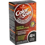 Coloration Permanente 4N Châtain Naturel Sans Ammoniaque Color et Soin 3 CHENES