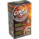 Coloration Permanente 7N Blond Noisette Sans Ammoniaque Color et Soin 3 CHENES