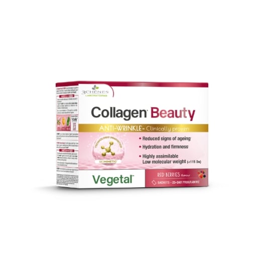 Complément Alimentaire Collagène Beauté Anti-rides Végétal 3CHENES