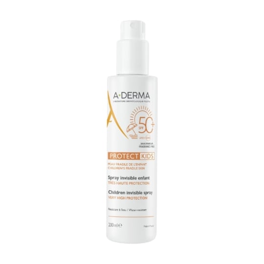 Crème solaire Enfant Peau Fragile Très Haute Protection Spf 50+ Sans Parfum Résistant à l'Eau A-DERMA