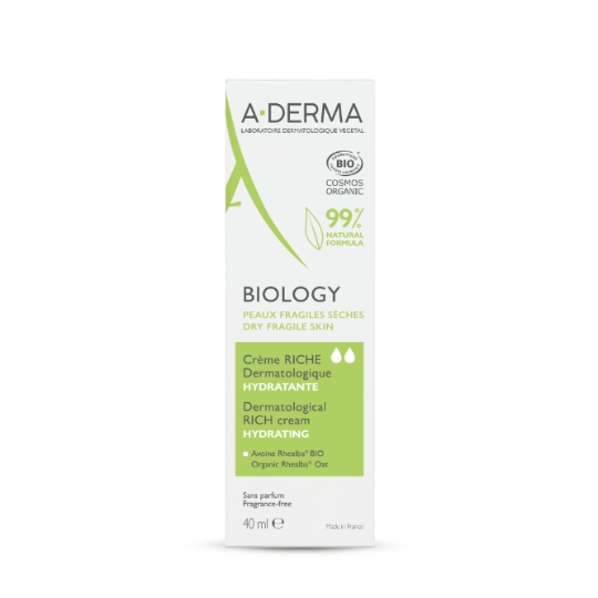 Crème Visage et Corps Peau Sèche Hydratante Bio A-DERMA