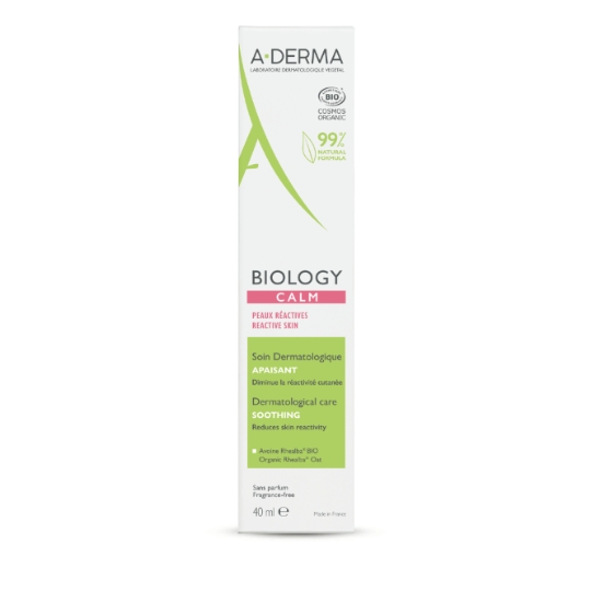 Soin Visage Peau Réactive et Intolérante Avoine Rhealba Bio A-DERMA
