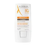 Crème solaire Stick Zones Sensibles Très Haute Protection Spf 50+ Résistant à l'Eau A-DERMA