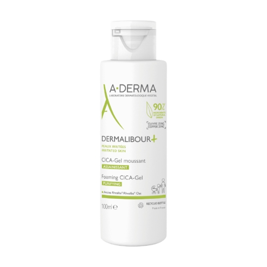 Cica-Gel moussant assainissant Dermalibour+ A-DERMA