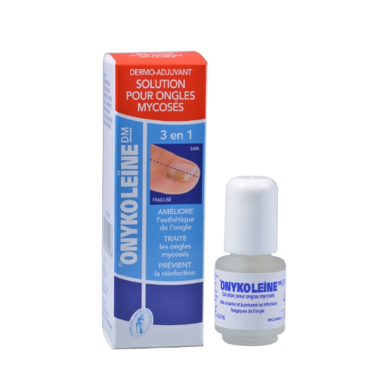 Soin Ongles Solution pour Ongles Mycosé 3en1 AKILEINE