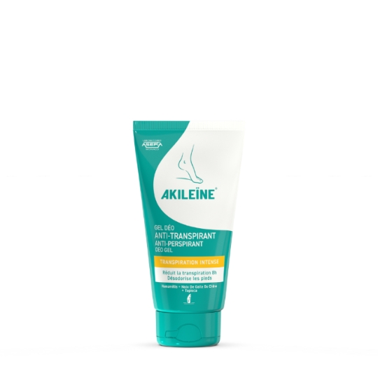 Déodorant Gel Pieds Anti-transpirant AKILEINE