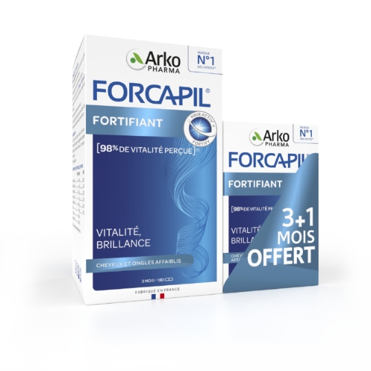 Complément alimentaire Force Vitalité et Brillance Cheveux et Ongles ARKOPHARMA