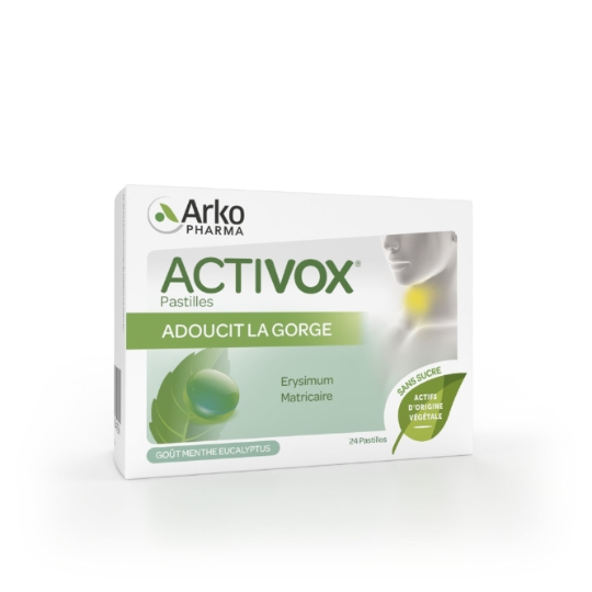 Complément alimentaire Adoucit la Gorge Fraîcheur Menthe Eucalyptus ARKOPHARMA