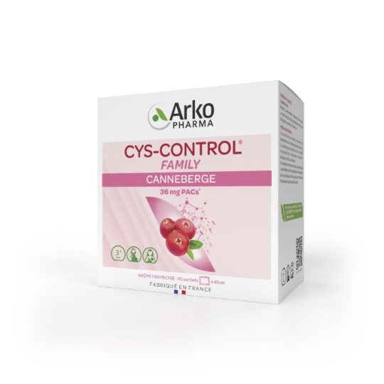 Complément alimentaire Confort Urinaire Cys-Control Canneberge ARKOPHARMA