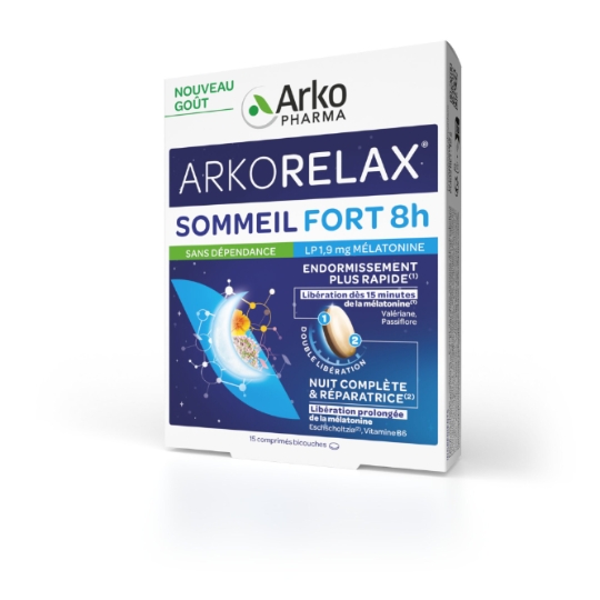 Complément alimentaire Sommeil Fort 8h Sans Dépendance ARKOPHARMA